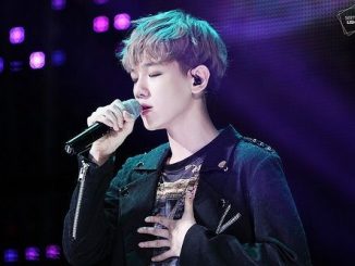 Foto Baekhyun Menyanyi